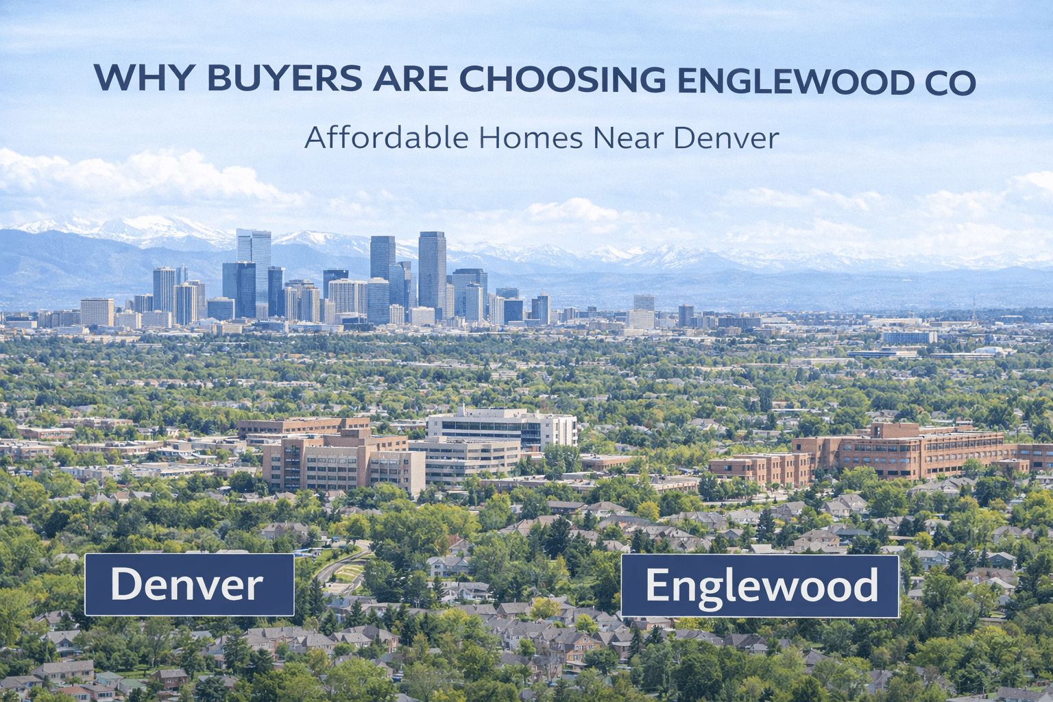 Why Buyers Are Choosing Englewood CO: Affordable Homes Near Denver