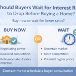 Infographic: buy now versus wait for rates