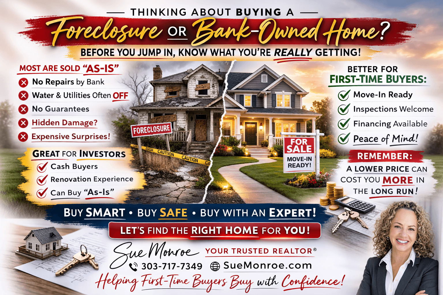 Should First-Time Home Buyers Buy a Foreclosure or Bank-Owned Home?