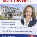 Real estate agent flyer for new construction