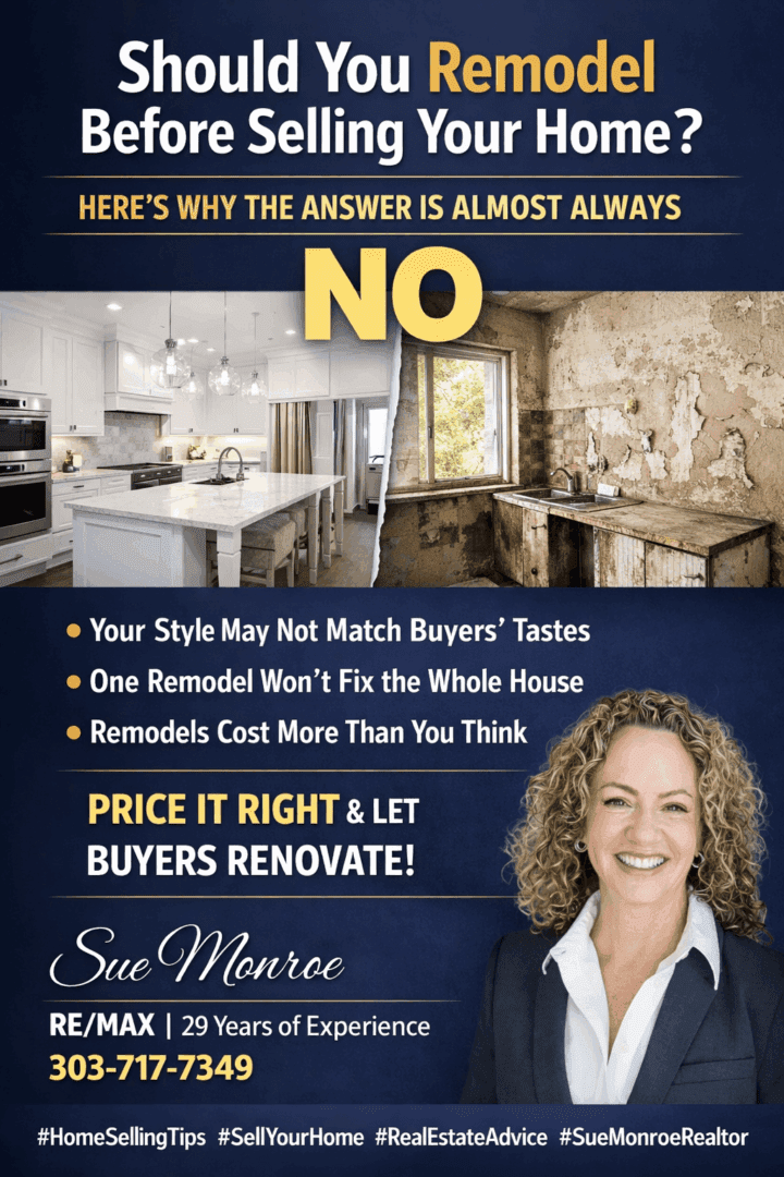 Should You Remodel Before Selling Your Home? Here’s Why the Answer Is Almost Always No