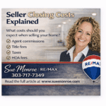 Infographic about seller closing costs