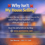 Real estate ad: "Why Isn't My House Selling?"
