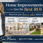 Real estate advertisement showing home improvement tips