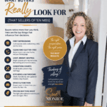 Smiling agent beside home staging checklist